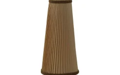 Plisserade Lampskärmar-Hallbergs Margareta Plisserad Lampskärm Ø14cm Guld