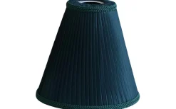 Toppringsskärmar-Hallbergs Margareta Plisserad Toppringskärm Ø22cm Grön