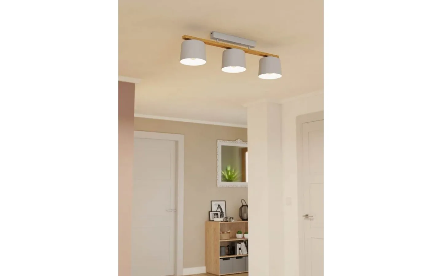 Plafonder < Eglo Mariel Plafond 91cm Grå