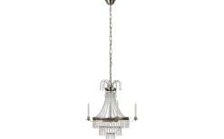 Kristallkronor-Markslojd Marielund Kristallkrona Antik 50 cm 3xE14