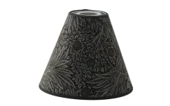 Toppringsskärmar < Hallbergs Marigold Velvet Toppringskärm Ø22cm Sage William Morris