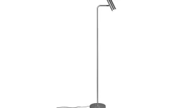 Golvläslampor-Trio Lighting Marley Golvlampa GU10 borstad stål