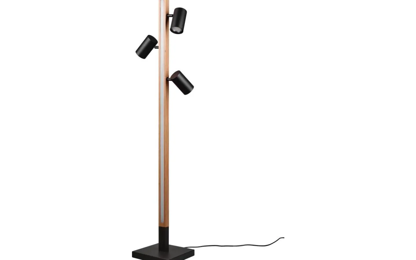 Golvlampor|Golvläslampor < Trio Lighting Marley Golvlampa LED + 3xGU10 mattsvart