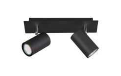 Takspot Med 2 Lampor < Trio Lighting Marley Spotlight 2-delad GU10 mattsvart