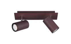 Takspot Med 2 Lampor < Trio Lighting Marley Spotlight 2-delad GU10 rustik
