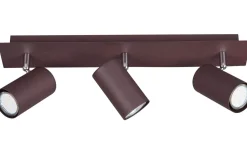 Avlånga Takspotlights|Takspot Med 3 Lampor < Trio Lighting Marley Spotlight 3-delad GU10 rustik