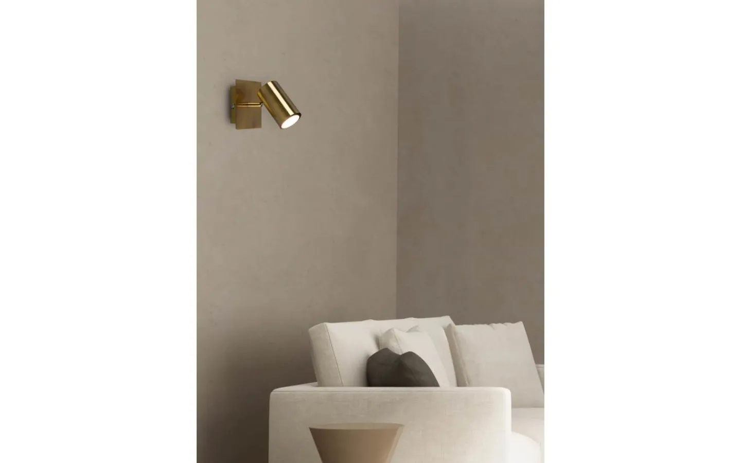 Läslampor < Trio Lighting Marley Spotlight GU10 antikmässing