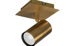 Läslampor < Trio Lighting Marley Spotlight GU10 antikmässing