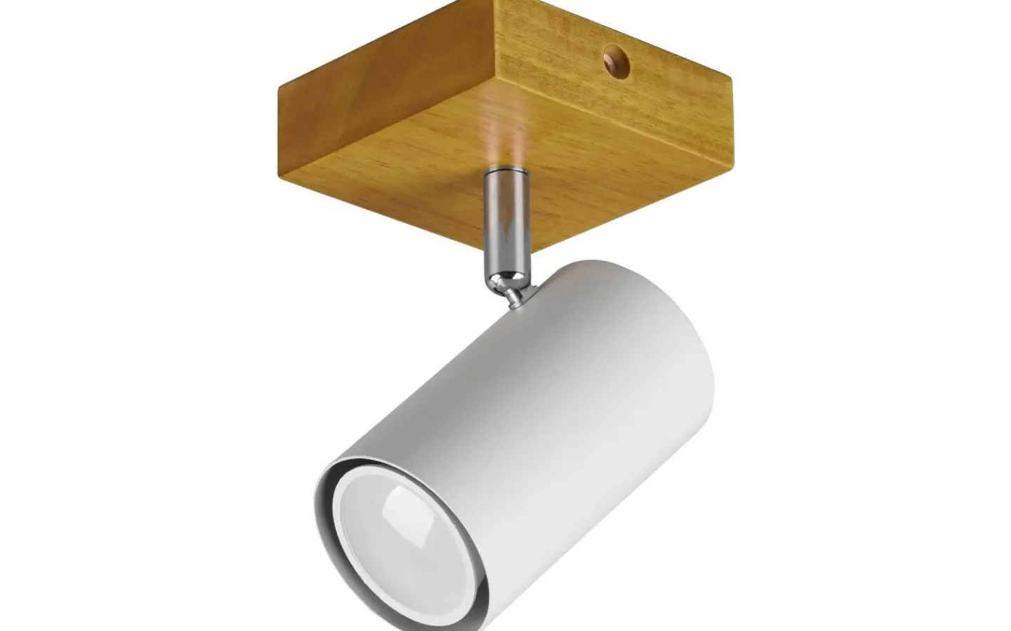Läslampor < Trio Lighting Marley Spotlight GU10 matt vit/trä