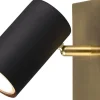 Läslampor < Trio Lighting Marley Spotlight GU10 svart/guld