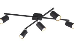 Takspot Med Minst 4 Lampor-Trio Lighting Marley Takspotlight 5-delad GU10 mattsvart