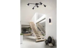Takspot Med Minst 4 Lampor-Trio Lighting Marley Takspotlight 5-delad GU10 mattsvart