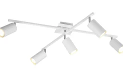 Takspot Med Minst 4 Lampor-Trio Lighting Marley Takspotlight 5-delad GU10 vit