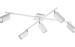 Takspot Med Minst 4 Lampor-Trio Lighting Marley Takspotlight 5-delad GU10 vit
