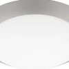 Plafonder-Eglo Mars Plafond 25cm Silver/Vit