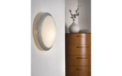Plafonder-Eglo Mars Plafond 25cm Silver/Vit
