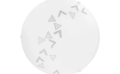 Plafonder < Eglo Mars Plafond Triangel 25cm Vit