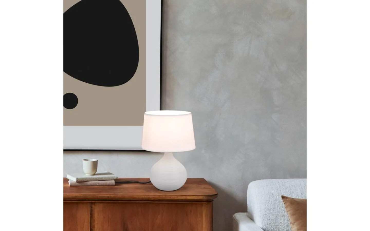 Bordslampor-Reality Martin Bordslampa E14 cappuccino