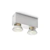 Avlånga Takspotlights|Takspot Med 2 Lampor-Rendl Marvel 2L Taklampa