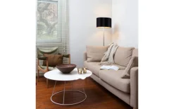 Golvlampor-Eglo Maserlo Golvlampa 151cm Nickel/Svart
