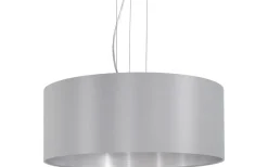 Stora Taklampor Ø50-69 Cm < Eglo Maserlo Taklampa 53cm Grå/Silver