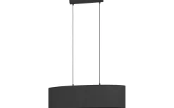 Avlånga Taklampor-Eglo Maserlo 1 Taklampa 78cm Svart
