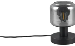 Bordslampor-Trio Lighting Mataro Bordslampa E14 matt svart/rökfärgad