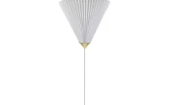 Lampetter < Globen Lighting Matisse Vägglampa 34cm Vit/Mässing