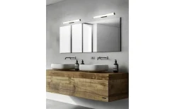 Badrumslampor Vägg-Trio Lighting Mattimo H2O LED Vägglampa 60cm mattsvart IP44