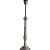 Lampfötter-Hallbergs Mayfair Lampfot 57cm Antik Silver