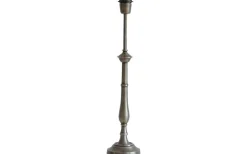 Lampfötter-Hallbergs Mayfair Lampfot 57cm Antik Silver