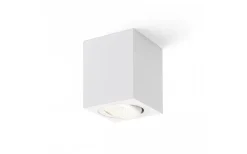 Hall & Trappa|Takspot Med 1 Lampa-Rendl Mayo SQ Takspotlight Riktbar Vit 9W 2700K