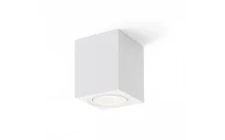 Hall & Trappa|Takspot Med 1 Lampa-Rendl Mayo SQ Takspotlight Riktbar Vit 9W 2700K