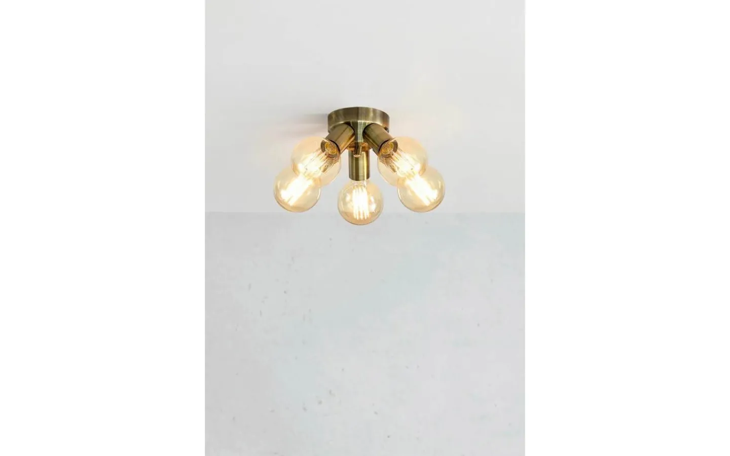 Plafonder-Markslojd Mazzo Plafond 21cm 5L Antikmässing