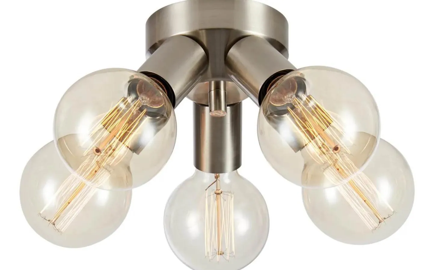Plafonder < Markslojd Mazzo Plafond 21cm 5L Satin Nickel