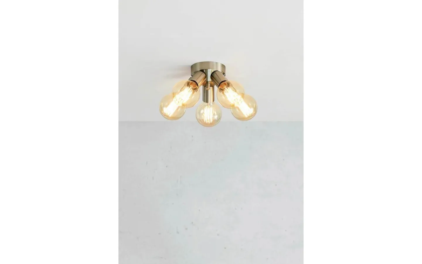 Plafonder < Markslojd Mazzo Plafond 21cm 5L Satin Nickel