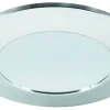 Downlights, Spotlight|230V Led Spotlights < Malmbergs MD-232 Downlight 3000K 10W Krom 230V IP44