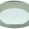 Downlights, Spotlight|230V Led Spotlights-Malmbergs MD-232 Downlight 3000K 10W Satin 230V IP44