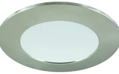 Downlights, Spotlight|230V Led Spotlights-Malmbergs MD-232 Downlight 3000K 10W Satin 230V IP44