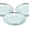 Downlights, Spotlight|230V Led Spotlights-Malmbergs MD-232 Downlight 3000K 3x10W, Krom 230V IP44 3-Pack
