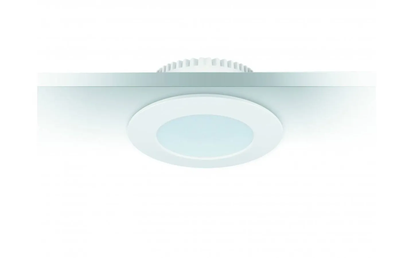 Downlights, Spotlight|230V Led Spotlights-Malmbergs MD-232 Downlight 3000K 3x10W Vit 230V IP44 3-Pack