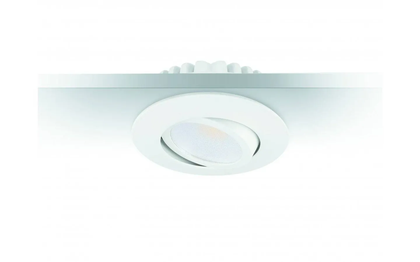 Downlights, Spotlight|230V Led Spotlights-Malmbergs MD-230 Downlight 3000K 3x5W Vit 230V IP44 3-Pack