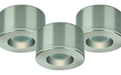 Downlights, Spotlight|Minispotlights & Ledpuckar < Malmbergs MD-29 Downlightset 2700K 3x1,6W Satin 230V IP44