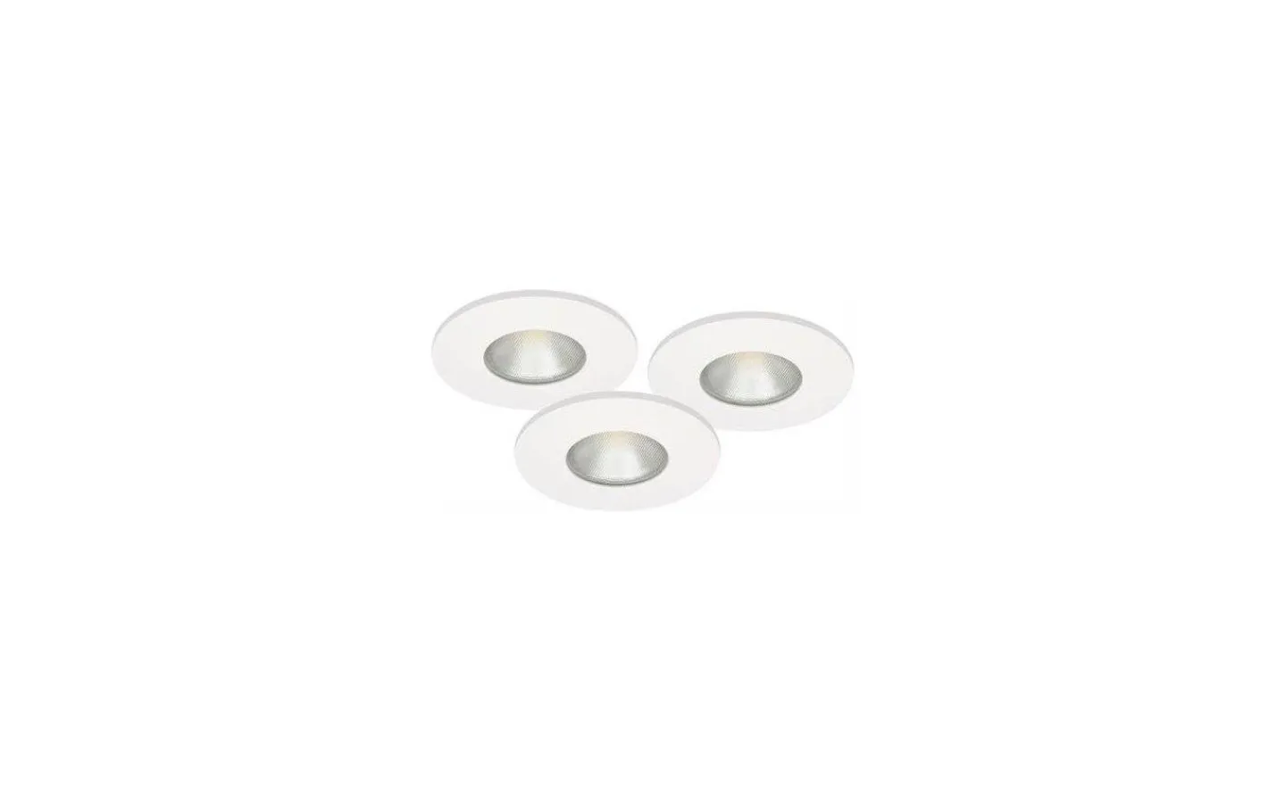 Minispotlights & Ledpuckar-Malmbergs MD-315 LED Downlight 3x245Lm, vit