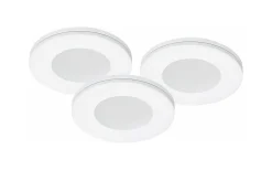 Kök & Matplats|Minispotlights & Ledpuckar-Malmbergs MD-305 LED Downlight 3x175Lm, Vit