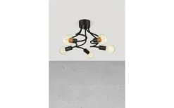 Plafonder < Markslojd Medusa Plafond 5L 70cm Svart