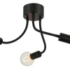 Plafonder < Markslojd Medusa Plafond 3L 44cm Svart