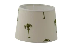 Mönstrade Lampskärmar < Hallbergs Menara Lampskärm Ø35cm Olive by Clark & Clark