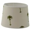 Mönstrade Lampskärmar < Hallbergs Menara Lampskärm Ø30cm Olive by Clark & Clark