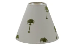 Toppringsskärmar < Hallbergs Menara Toppringskärm Ø22cm Olive by Clark & Clark